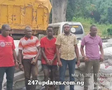 Soldiers Arrest Police Inspector, 4 Others For Attempted Smuggling Of 231 Bags Of Cocoa